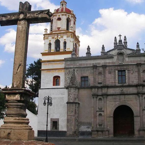 Visitar la Parroquia y Exconvento de San Juan Bautista – CIUDAD DE MÉXICO, COYOACÁN, ARQUITECTURA COLONIAL